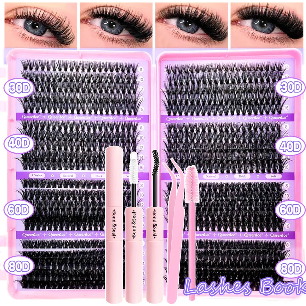 DIY Cluster Eyelash Extension Kit