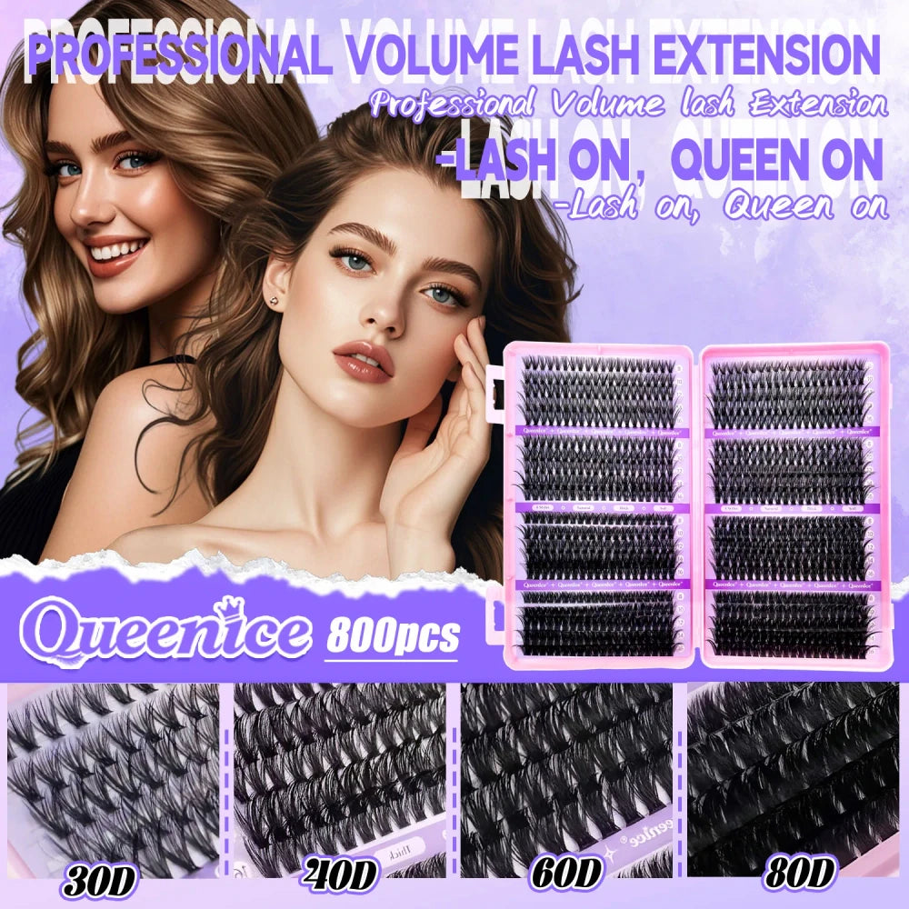 DIY Cluster Eyelash Extension Kit