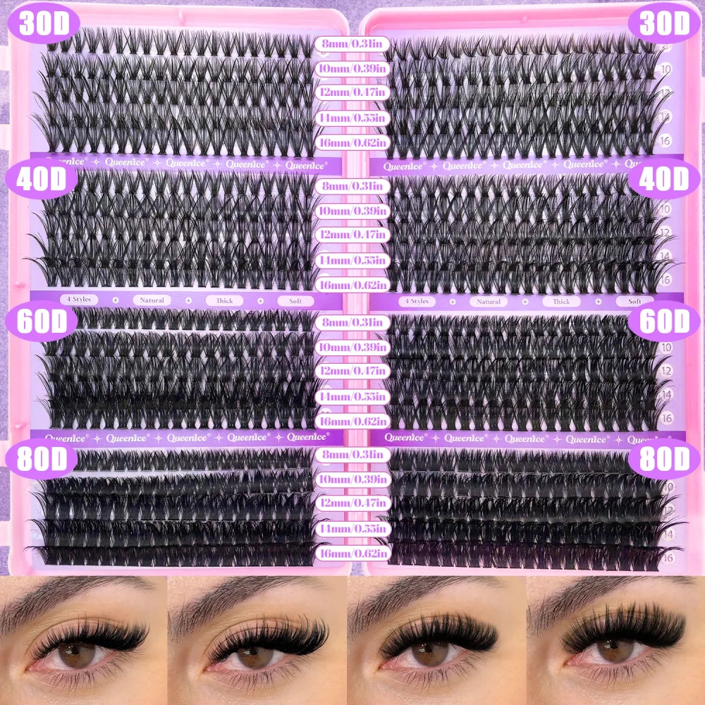 DIY Cluster Eyelash Extension Kit
