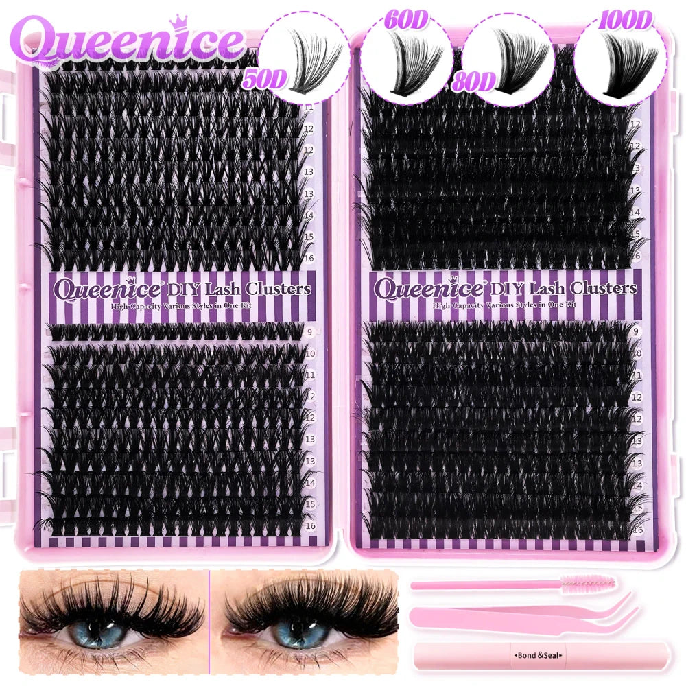 DIY Cluster Eyelash Extension Kit