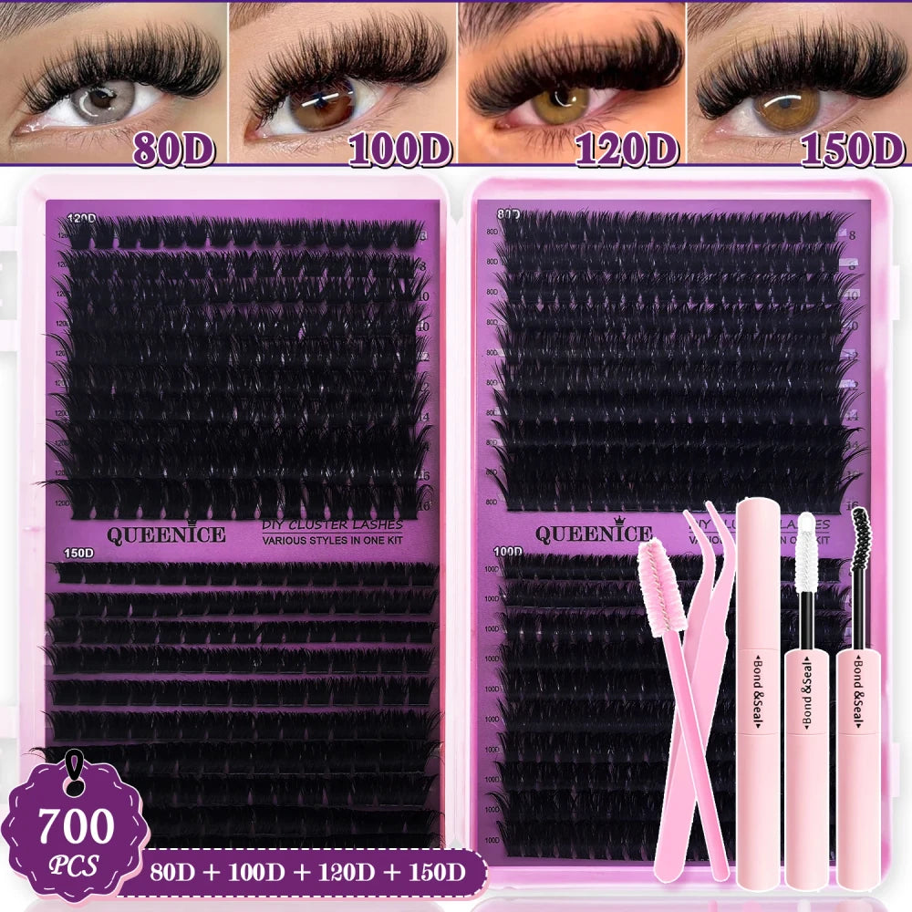 DIY Cluster Eyelash Extension Kit